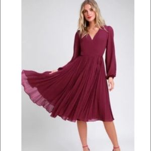 Lulu’s Pink Midi dress